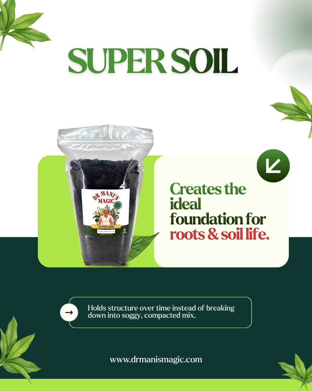 Super Soil | High-Performance Mineral-Based Living Soil Blend | Bio-Active Root Foundation