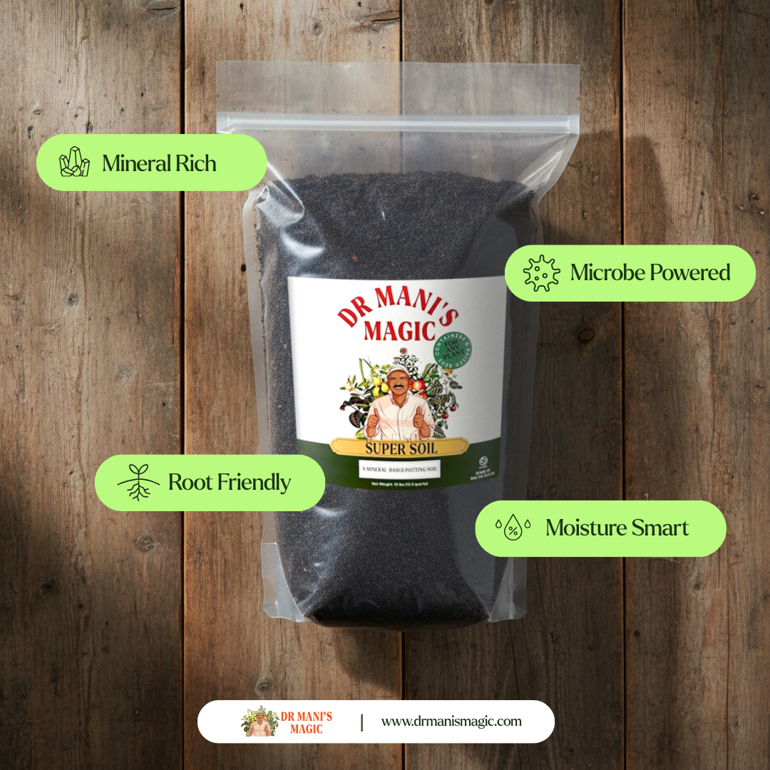 Super Soil | High-Performance Mineral-Based Living Soil Blend | Bio-Active Root Foundation