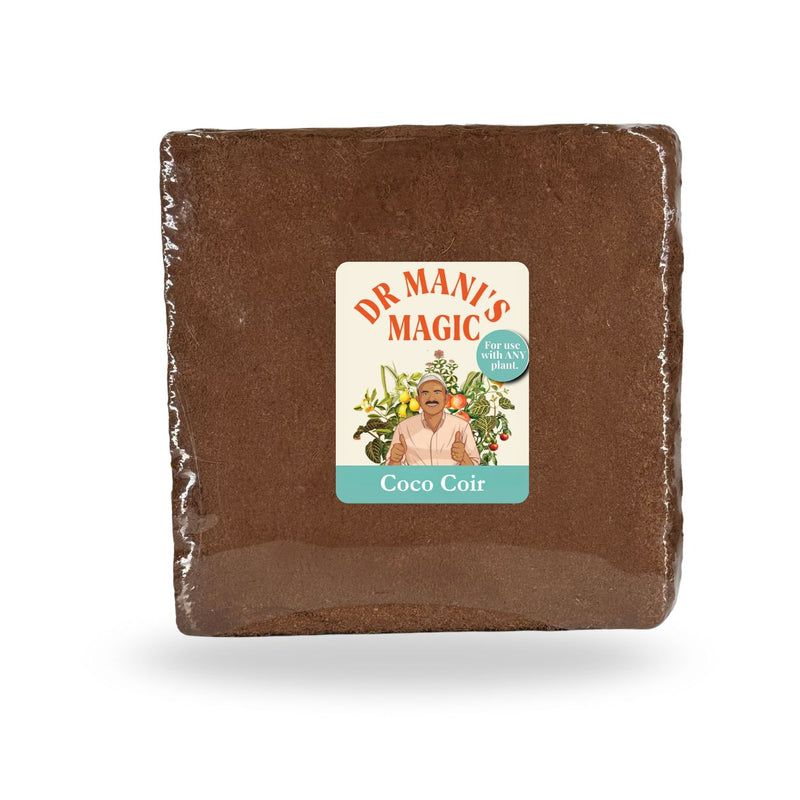 Organic Coco Bricks | 80/20 Coir & Fiber Mix | Seed Starter & Soil Amendment