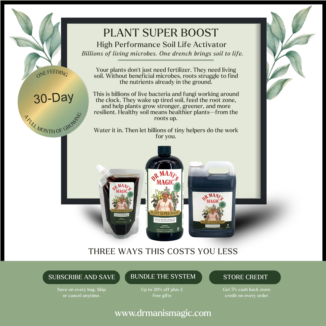 Plant Super Boost | High Performance Soil Life Activator | Bio-Active Root Zone Energizer