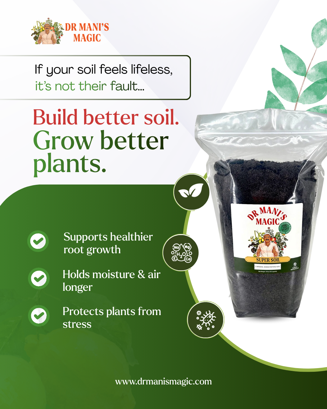 Super Soil | High-Performance Mineral-Based Living Soil Blend | Bio-Active Root Foundation