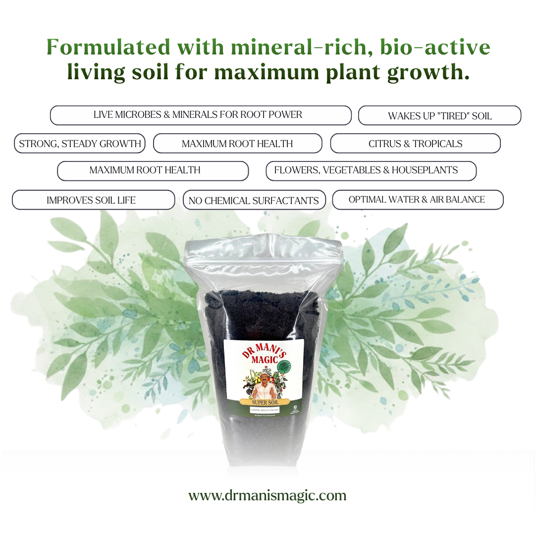 Super Soil | High-Performance Mineral-Based Living Soil Blend | Bio-Active Root Foundation