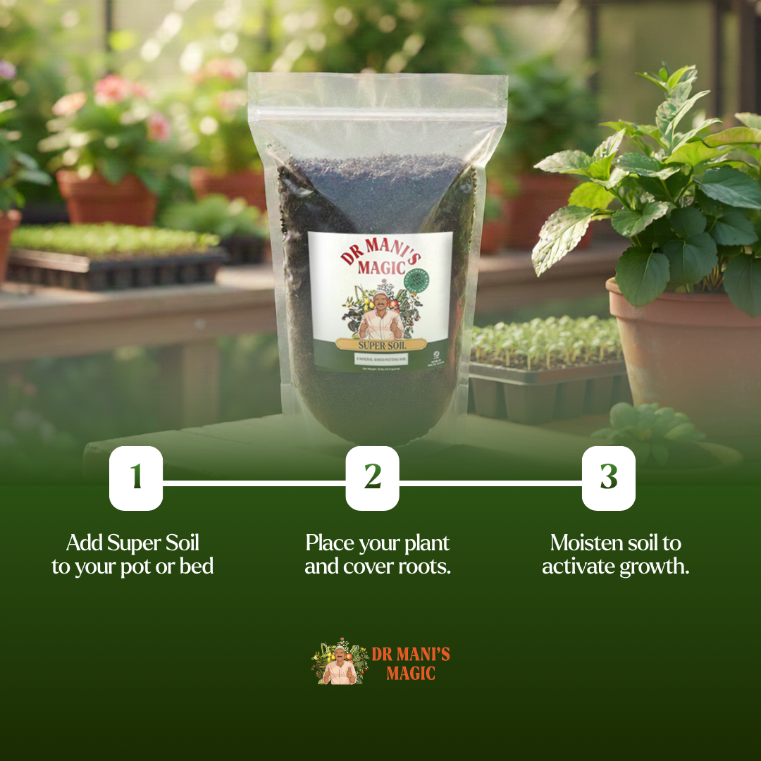 Super Soil | High-Performance Mineral-Based Living Soil Blend | Bio-Active Root Foundation