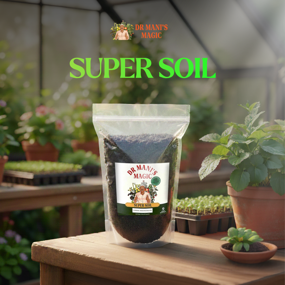 Super Soil | High-Performance Mineral-Based Living Soil Blend | Bio-Active Root Foundation
