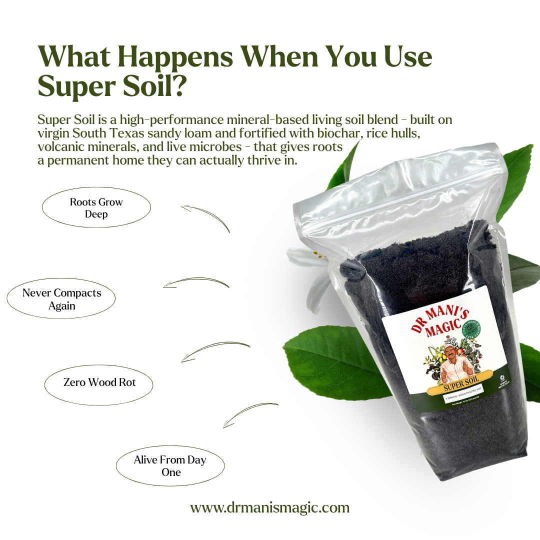 Super Soil | High-Performance Mineral-Based Living Soil Blend | Bio-Active Root Foundation