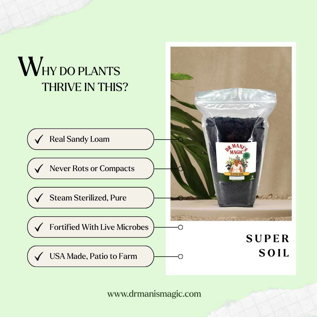 Super Soil | High-Performance Mineral-Based Living Soil Blend | Bio-Active Root Foundation
