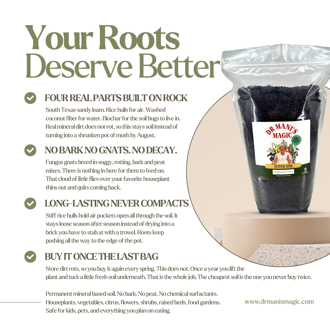 Super Soil | High-Performance Mineral-Based Living Soil Blend | Bio-Active Root Foundation