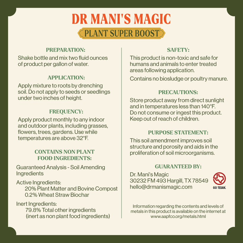 protilizer seed & plant activator Plant Super Boost | High Performance Soil Life Activator