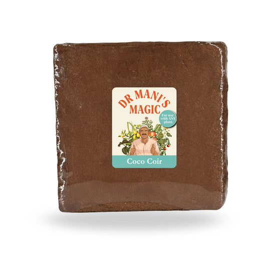 Organic Coco Bricks | 80/20 Coir & Fiber Mix | Seed Starter & Soil Amendment