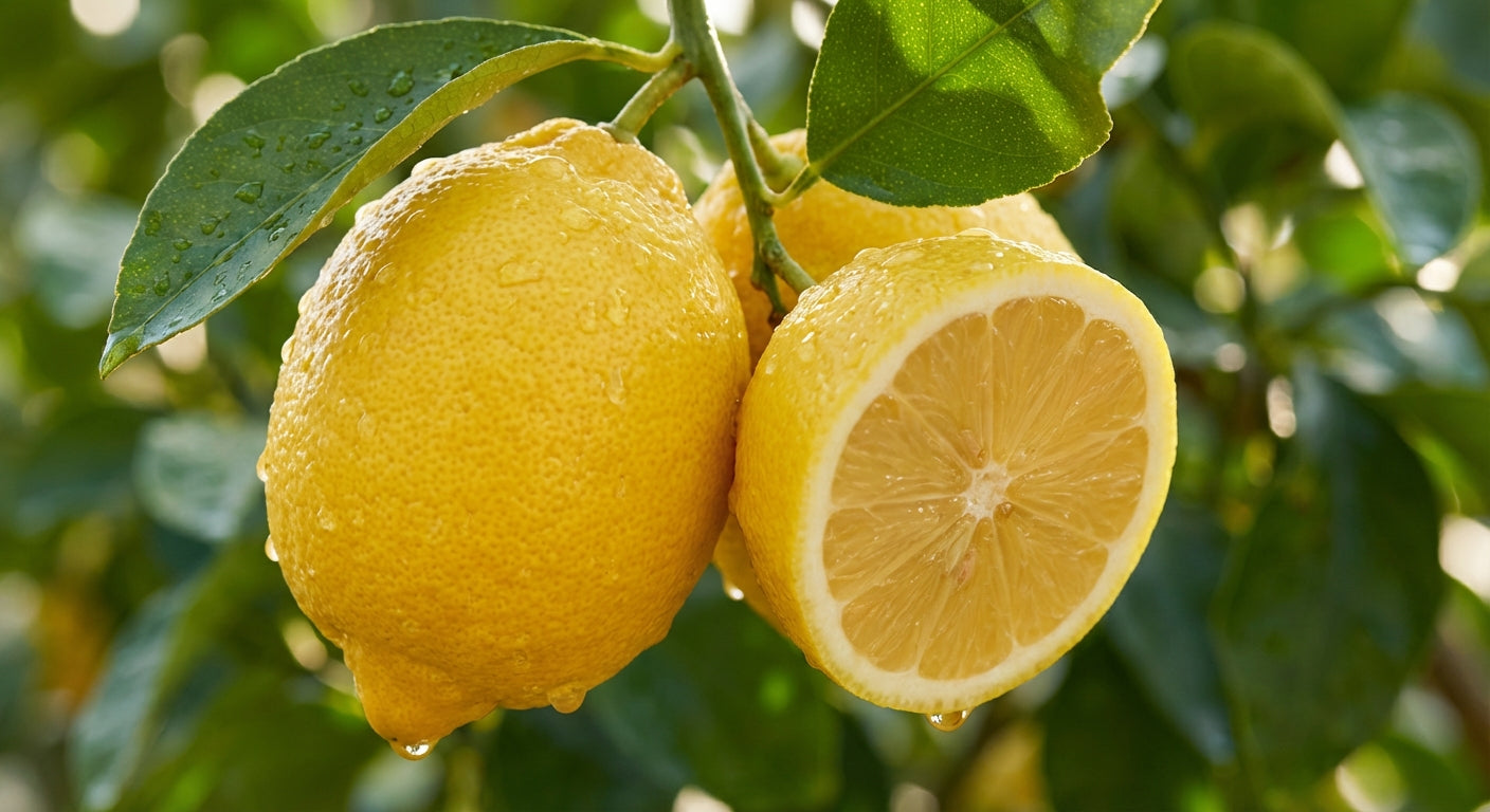 Eureka Lemon Fruit on Tree