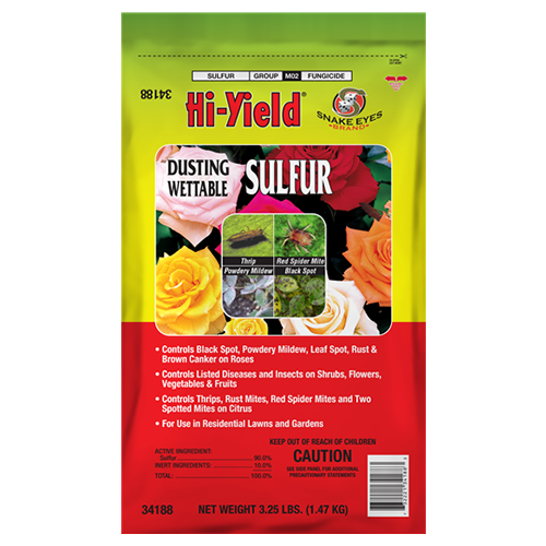 Micronized Sulfur Dust | Natural Fungicide & Pest Control for Gardens & Plants